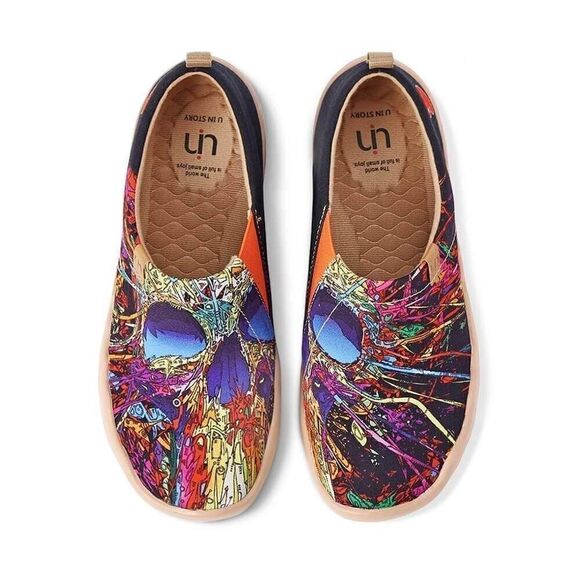 UIN Men\'s Walking Shoes Slip On Canvas Casual Loafers Comfort Sneaker (No Body) main image 5